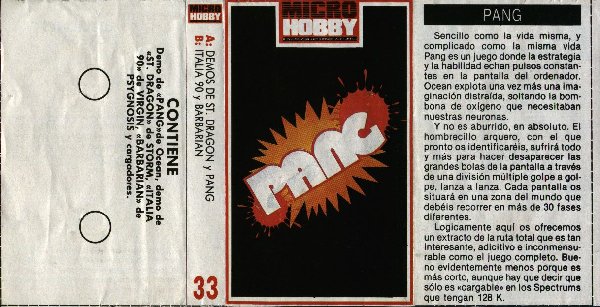 Screen from MicroHobby issue 206: Tape 33