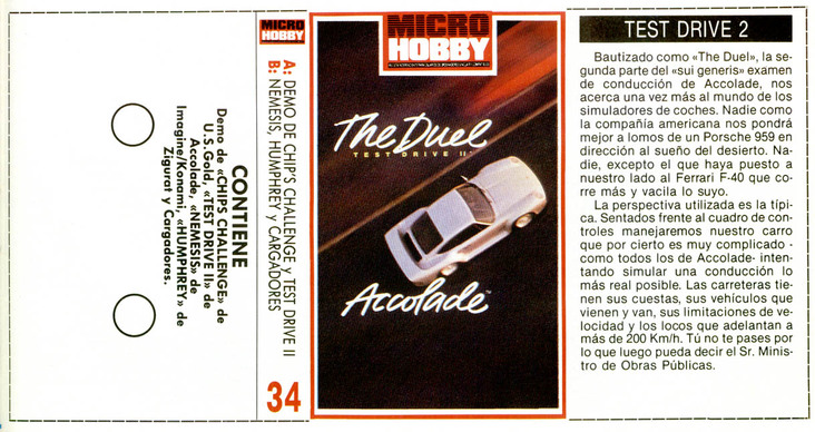 Screen from MicroHobby issue 207: Tape 34