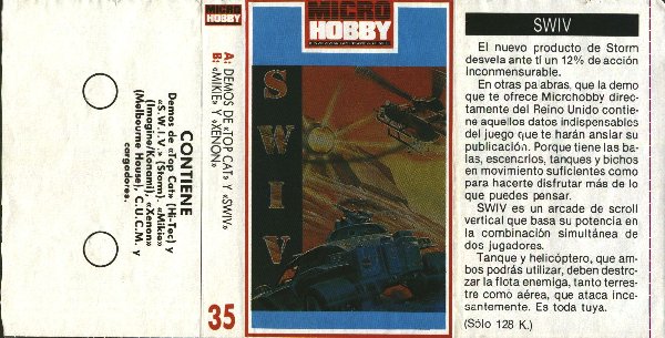 Screen from MicroHobby issue 208: Tape 35