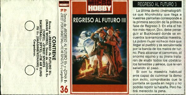 Screen from MicroHobby issue 209: Tape 36