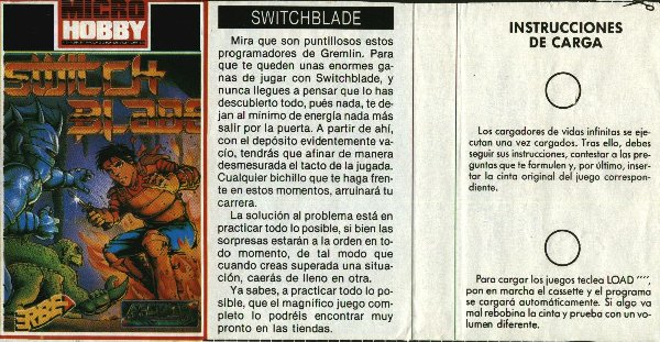 Screen from MicroHobby issue 210: Tape 37