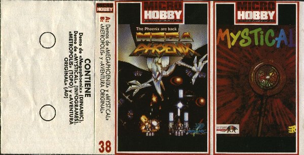 Screen from MicroHobby issue 211: Tape 38