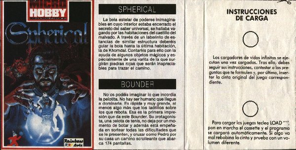 Screen from MicroHobby issue 212: Tape 40