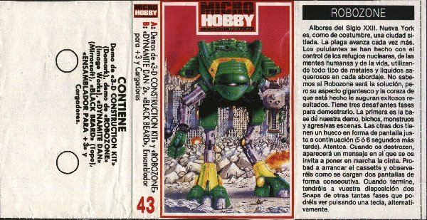 Screen from MicroHobby issue 214: Tape 43