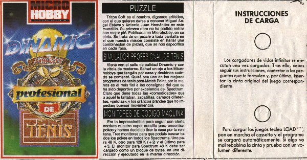 Screen from MicroHobby issue 215: Tape 45