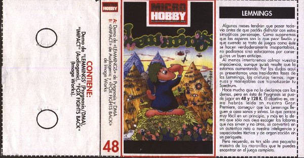 Screen from MicroHobby issue 217: Tape 48