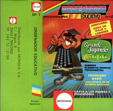 Screen from Ordenador Educativo issue 01