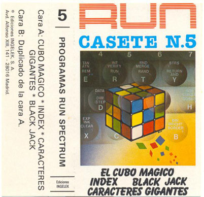 Screen from RUN Casete N. 05