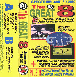 Screen from Sinclair User issue 119: Great Eight 8
