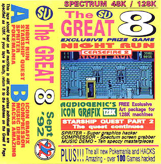 Screen from Sinclair User issue 127: Great Eight 16