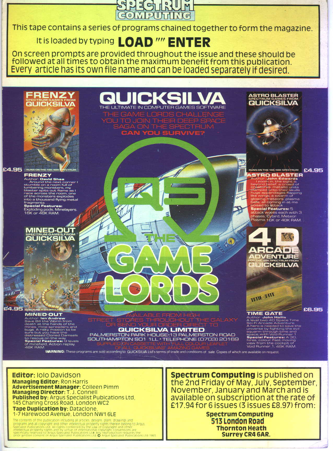 Screen from Spectrum Computing 01