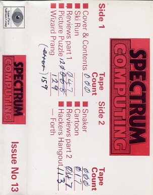 Screen from Spectrum Computing 13