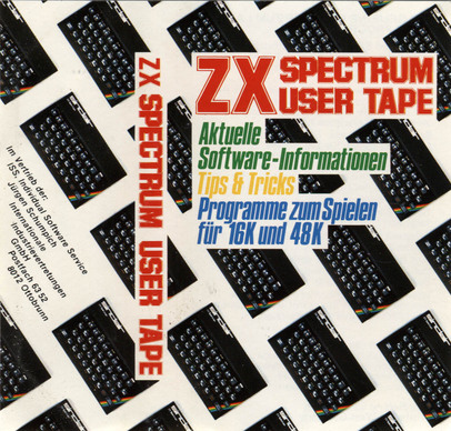 Screen from Spectrum User Tape issue 1