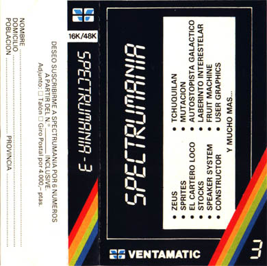 Screen from Spectrumania 2/03