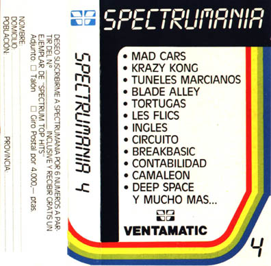 Screen from Spectrumania 2/04