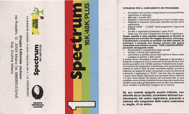 Screen from Video Basic issue 01