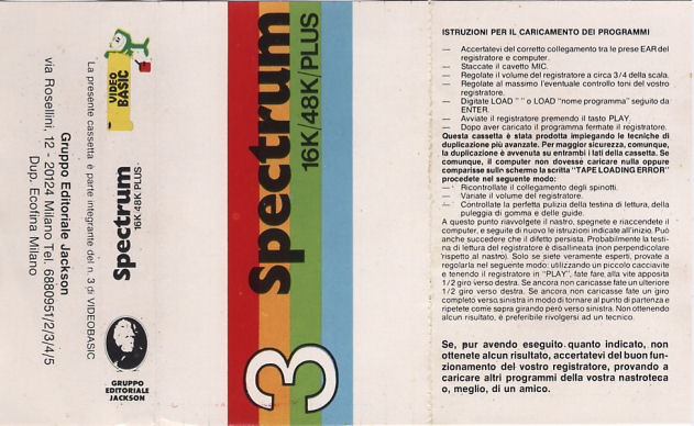 Screen from Video Basic issue 03