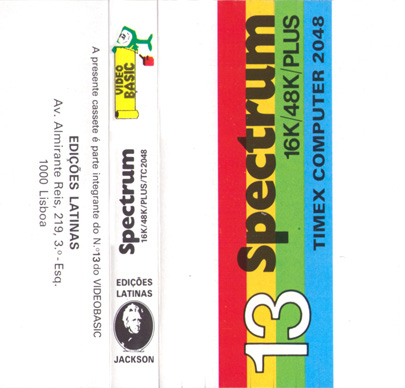 Screen from Video Basic issue 13