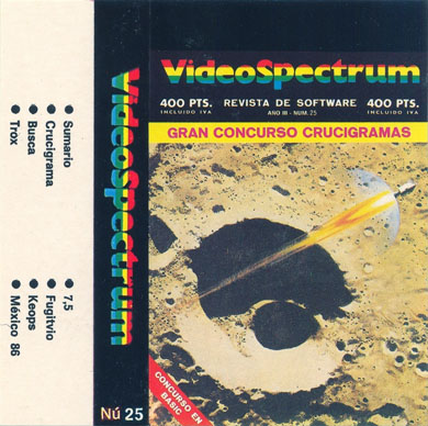 Screen from VideoSpectrum issue 25