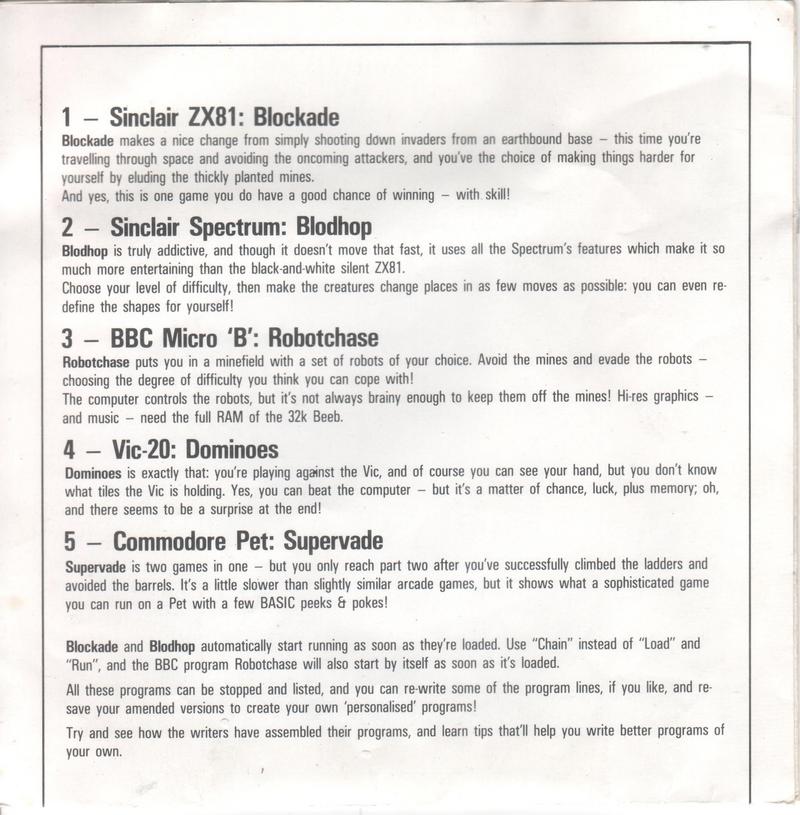 Screen from Which Micro? & Software Review