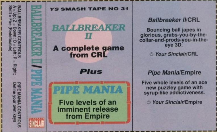 Screen from Your Sinclair issue 54: Smash Tape 31