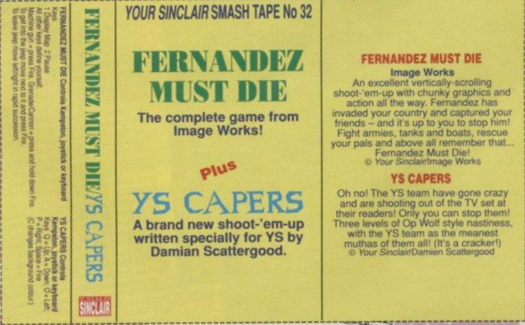 Screen from Your Sinclair issue 55: Smash Tape 32