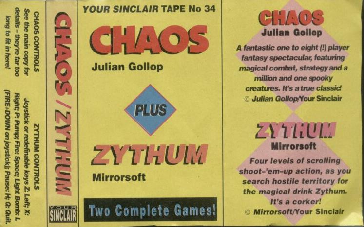 Screen from Your Sinclair issue 57: Smash Tape 34