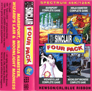Screen from Your Sinclair issue 62: Four Pack 4