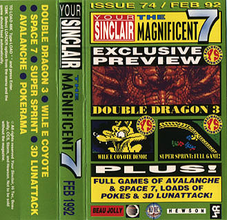 Screen from Your Sinclair issue 74: Magnificent Seven