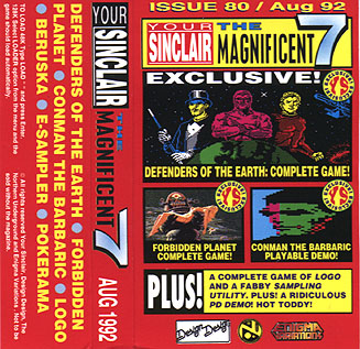 Screen from Your Sinclair issue 80: Magnificent Seven