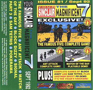 Screen from Your Sinclair issue 81: Magnificent Seven