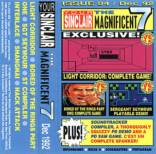 Screen from Your Sinclair issue 84: Magnificent Seven