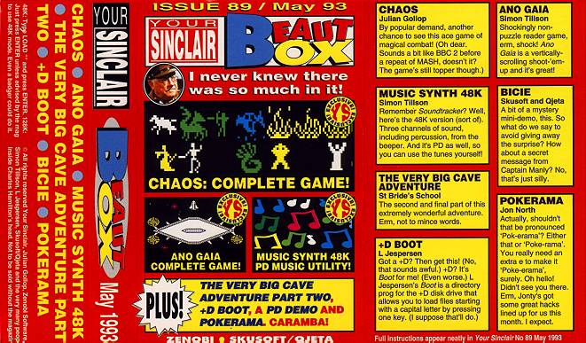 Screen from Your Sinclair issue 89: Beaut Box 4