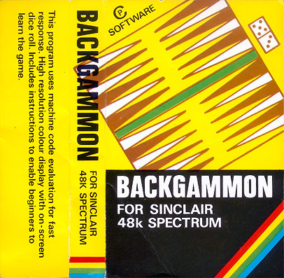 Screen from Backgammon