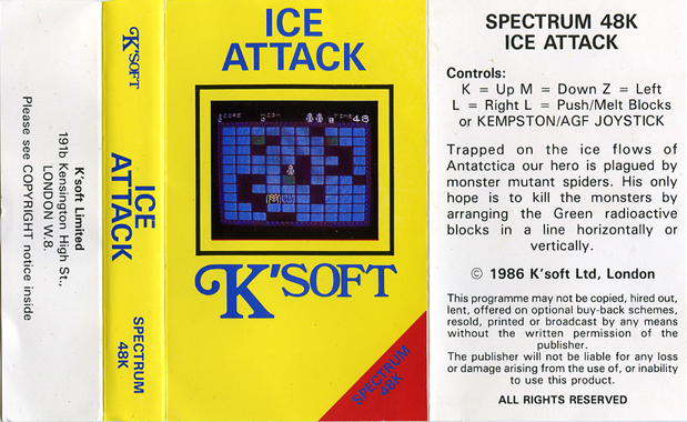 Screen from Ice Attack