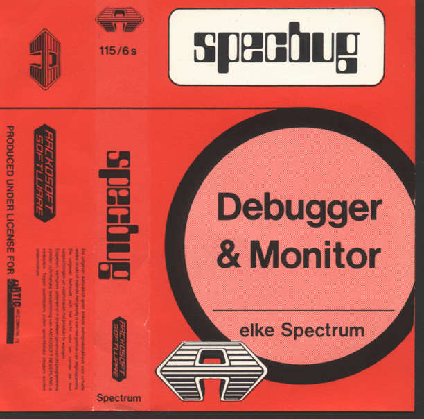 Screen from Specbug