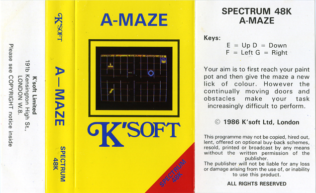 Screen from A-Maze