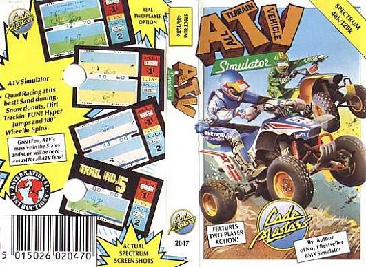 Screen from ATV Simulator