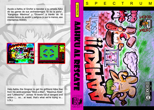 Screen from Aahku al Rescate