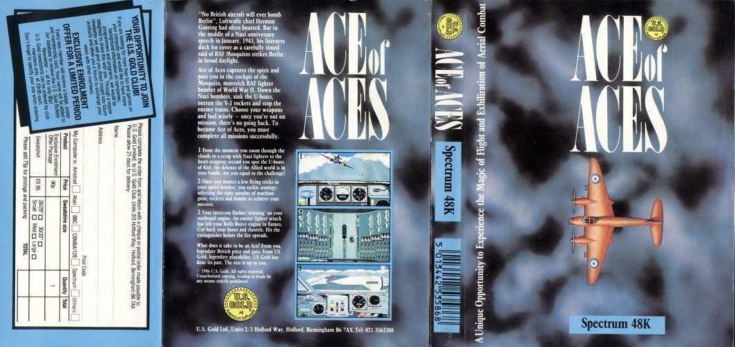 Screen from Ace of Aces