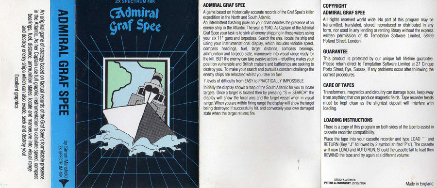 Screen from Admiral Graf Spee