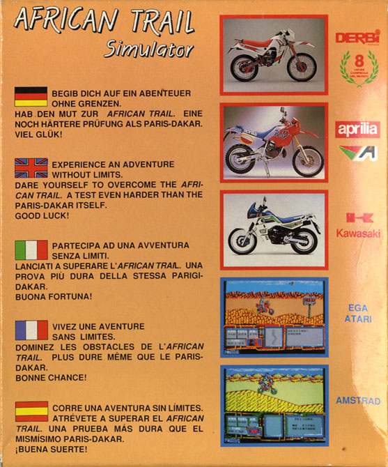 Screen from African Trail Simulator