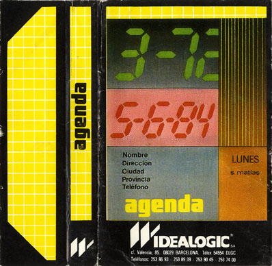 Screen from Agenda