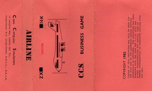 Screen from Airline