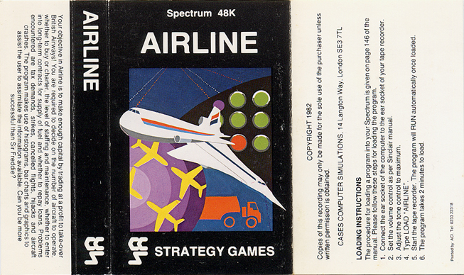 Screen from Airline