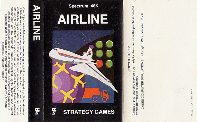 Screen from Airline