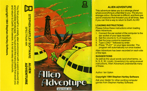 Screen from Alien Adventure