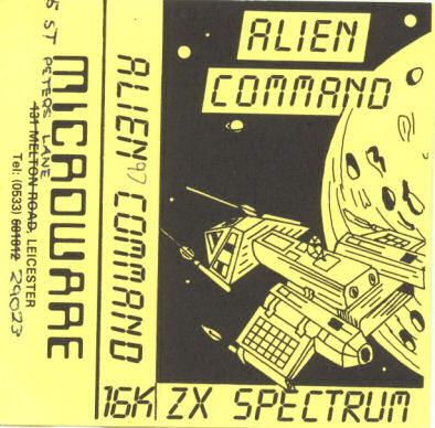 Screen from Alien Command