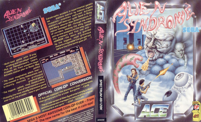 Screen from Alien Syndrome