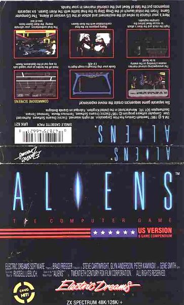 Screen from Aliens US Version